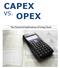 CAPEX VS. OPEX. The Financial Implications of Going Cloud