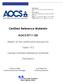 Certified Reference Materials AOCS 0711-D3