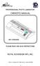 PROFESSIONAL PHOTO LAMINATOR OWNER'S MANUAL / PLEASE READ AND SAVE INSTRUCTIONS ROYAL SOVEREIGN INTL.INC.