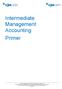 Intermediate Management Accounting Primer