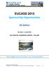 EUCASS Sponsorship Opportunities. 6th Edition. 29 June > 3 July 2015 ICE KRAKOW CONGRESS CENTRE POLAND ICE KRAKOW CONGRESS CENTRE