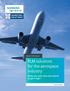 Siemens PLM Software. PLM solutions for the aerospace industry. When you only have one chance to get it right. siemens.com/plm