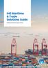 IHS Maritime & Trade Solutions Guide. Enabling Global Supply Chains