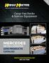UPDATED v1.0. Cargo Van Racks & Interior Equipment MERCEDES METRIS & SPRINTER 2016 PRODUCTS CATALOG