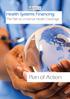 Health Systems Financing: The Path to Universal Health Coverage. Plan of Action