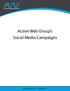 Active Web Group s Social Media Campaigns