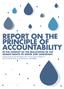 REPORT ON THE PRINCIPLE OF ACCOUNTABILITY IN THE CONTEXT OF THE REALIZATION OF THE HUMAN RIGHTS TO WATER AND SANITATION United Nations Special