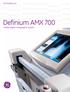 GE Healthcare. Definium AMX 700. Mobile digital radiographic system
