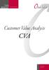 Customer Value Analysis CVA