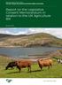 Report on the Legislative Consent Memorandum in relation to the UK Agriculture Bill