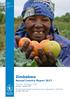 Annual Country Report World Food Programme in Zimbabwe. Zimbabwe. Annual Country Report Country Strategic Plan April 2017 December 2021