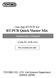 One-step RT-PCR Kit RT-PCR Quick Master Mix. Instruction Manual. (Code No. PCR-311) For research use only