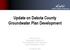 Efficient, Effective, Responsive Update on Dakota County Groundwater Plan Development
