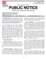PUBLIC NOTICE PROJECT: Jerico Products Sand Mining Operations