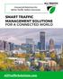 SMART TRAFFIC MANAGEMENT SOLUTIONS FOR A CONNECTED WORLD