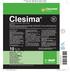 SPECIMEN. Clesima 10 L. Clearfield winter oilseed rape herbicide GB1127. Expect more