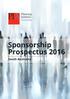 Sponsorship Prospectus 2016 South Australia