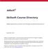 Skillsoft Course Directory
