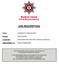 JOB DESCRIPTION NORTHERN IRELAND FIRE & RESCUE SERVICE