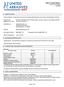 SAFETY DATA SHEET Non-woven Products SDS #8/9