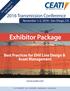 Exhibitor Package Transmission Conference November 1-2, 2016 San Diego, CA. Best Practices for EHV Line Design & Asset Management.