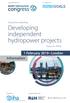 Developing independent hydropower projects