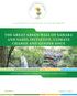 THE GREAT GREEN WALL OF SAHARA AND SAHEL INITIATIVE, CLIMATE CHANGE AND GENDER ISSUE
