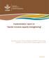 Implementation report on Gender inclusive capacity strengthening