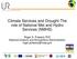 Climate Services and Drought-The role of National Met and Hydro Services (NMHS)