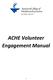 ACHE Volunteer Engagement Manual