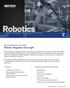 Robotics. WES-TECH ROBOTIC SOLUTIONS Robotic integration done right.