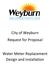 City of Weyburn Request for Proposal