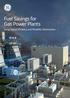 Fuel Savings for Gas Power Plants. Using Digital Efficiency and Flexibility Optimization