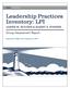 Leadership Practices Inventory: LPI JAMES M. KOUZES & BARRY Z. POSNER