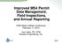 Improved MS4 Permit Data Management, Field Inspections, and Annual Reporting