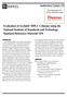 Evaluation of Acclaim HPLC Columns using the National Institute of Standards and Technology Standard Reference Material 870