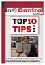 In Control Scotland s Top 10 Tips to getting the most from the Self-Directed Support law and guidance