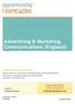 Advertising & Marketing Communications (England)