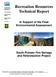 Recreation Resources Technical Report