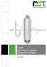 Guide. Sterilising and Sanitising Sterile Filter Cartridges. Filtrations-Separations-Technik P2 P3 T1 V1 V2