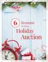 presents Reasons to run a Holiday Auction