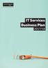 IT Services Business Plan 2017/18
