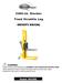 2200-Lb. Stacker. Fixed Straddle Leg OWNER S MANUAL