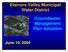 Elsinore Valley Municipal Water District. Groundwater Management Plan Adoption. June 10, 2004