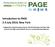 Introduction to PAGE 2-3 July 2014, New York