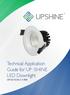 Technical Application Guide for UP-SHINE LED Downlight UP-DL103A-2.5-8W