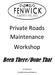 Private Roads Maintenance Workshop
