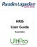 HRIS User Guide. Associates