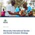 March Bioversity International Gender and Social Inclusion Strategy