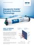 Aquaporin Inside Forward Osmosis Technology